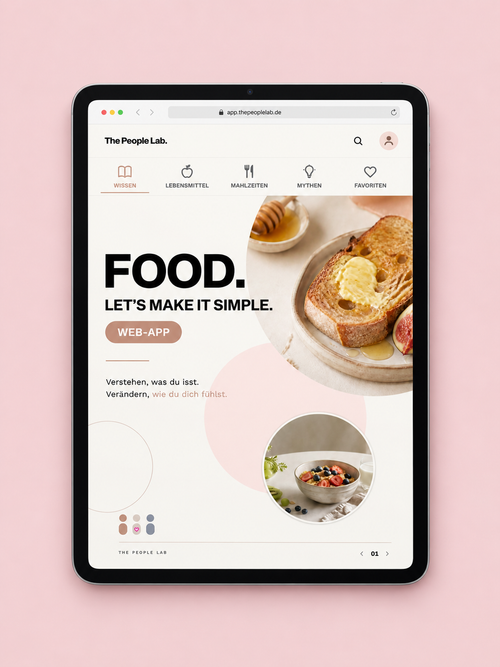 FOOD. LET’S MAKE IT SIMPLE. | App
