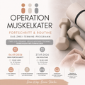OPERATION MUSKELKATER – Zwei Live-Termine. Sechs Wochen Training. Gemeinsam weitermachen.
